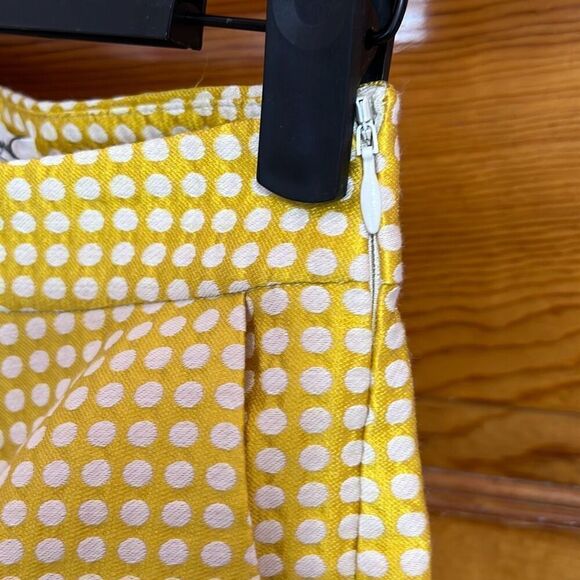 Bonpoint Buttercup Yellow White Dot Flash Shorts Women’s Extra Small - Picture 5 of 9